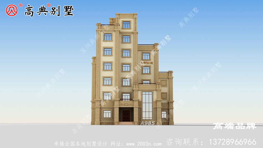 这款高大上坡屋顶别墅，外观设计非常有特色，极具时尚感的风格，绝对惊艳！