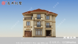 这款欧式三层别墅，今年想要建房，就选它。