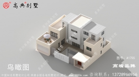 带车库户型现代农村房屋别墅