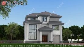 复式乡村自建三层房屋住宅